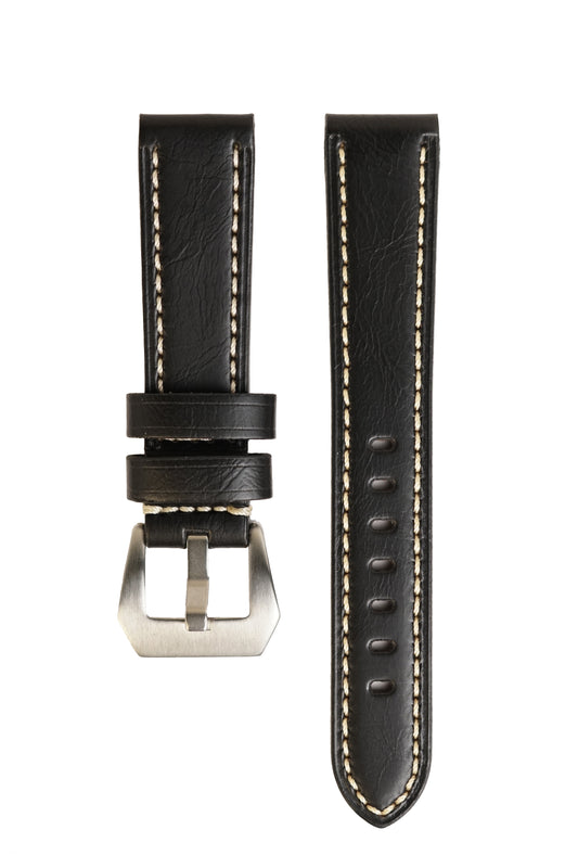 Black Pilot Watch Strap